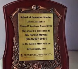Young IT Achiever Award _ Paresh Mayani 1