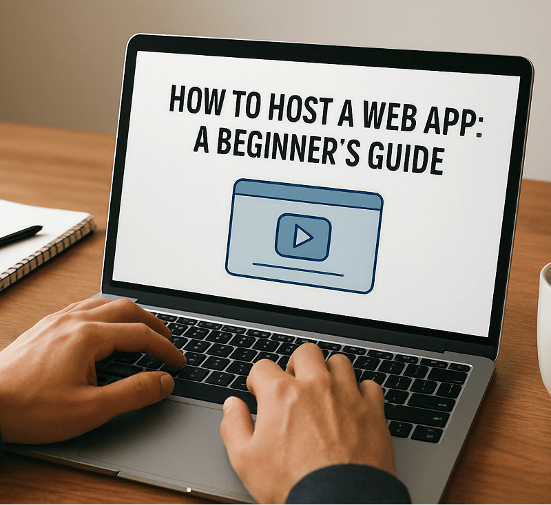 how to host a web app beginners guide