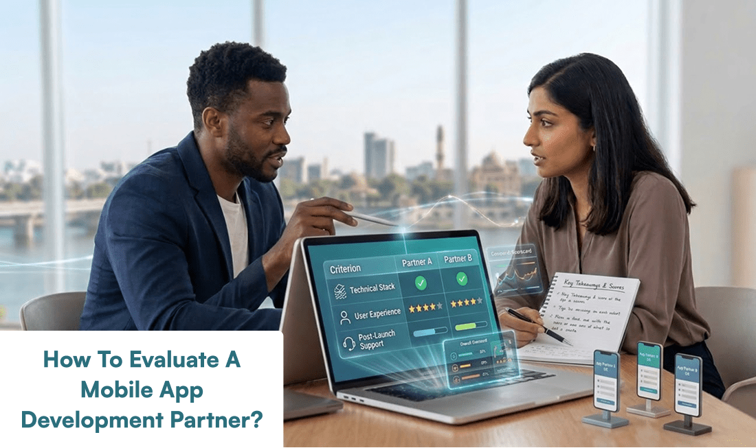 how to evaluate a mobile app development partner