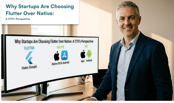 why startups are choosing flutter over native