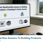 from stackoverflow answers to building products a developers career lessons