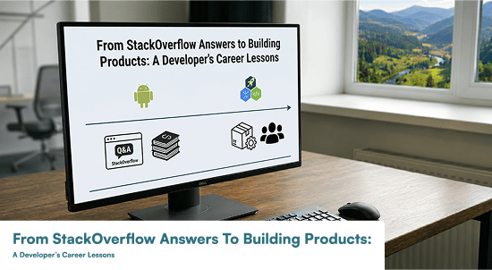 from stackoverflow answers to building products a developers career lessons