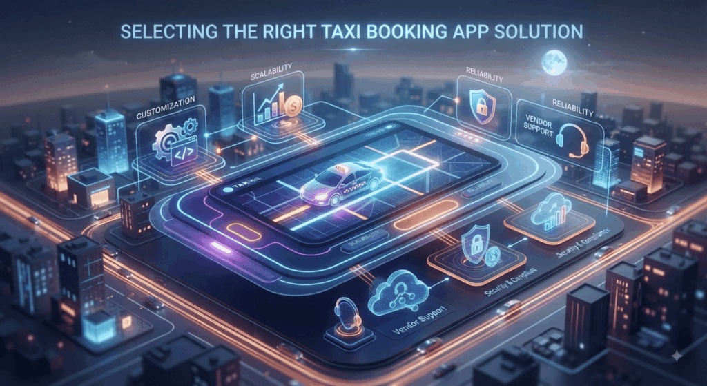 choose the right taxi app clone solution