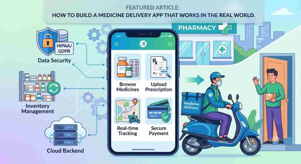 medicine delivery app