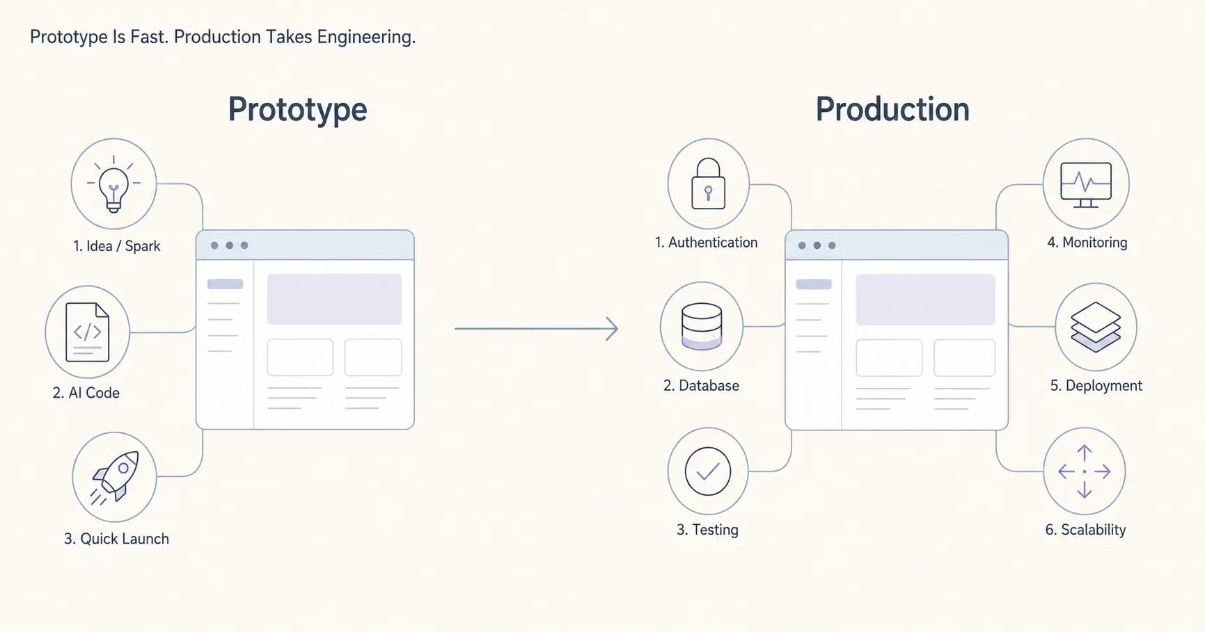 prototype vs production