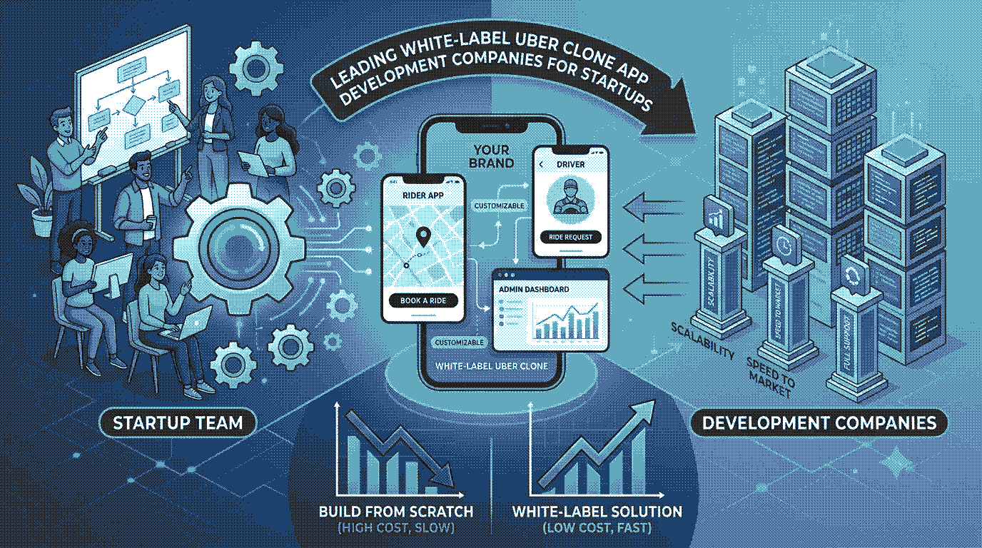 white label uber clone app development companies for startups