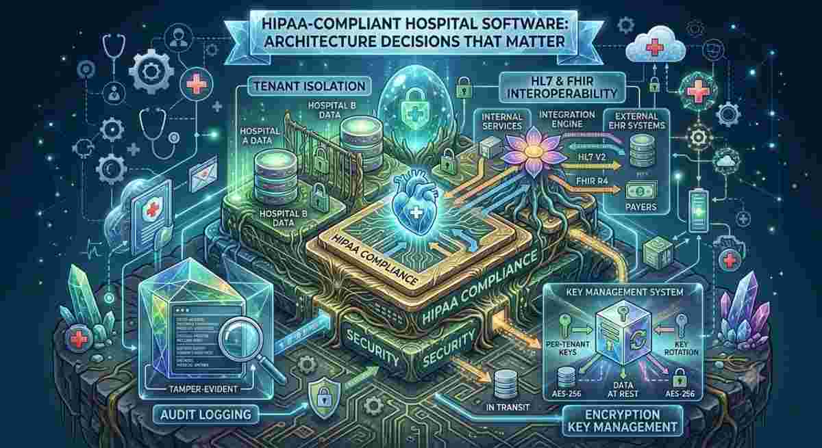 hipaa compliant hospital management software