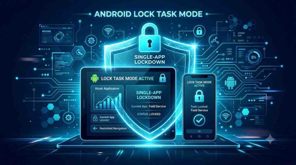 android lock task mode
