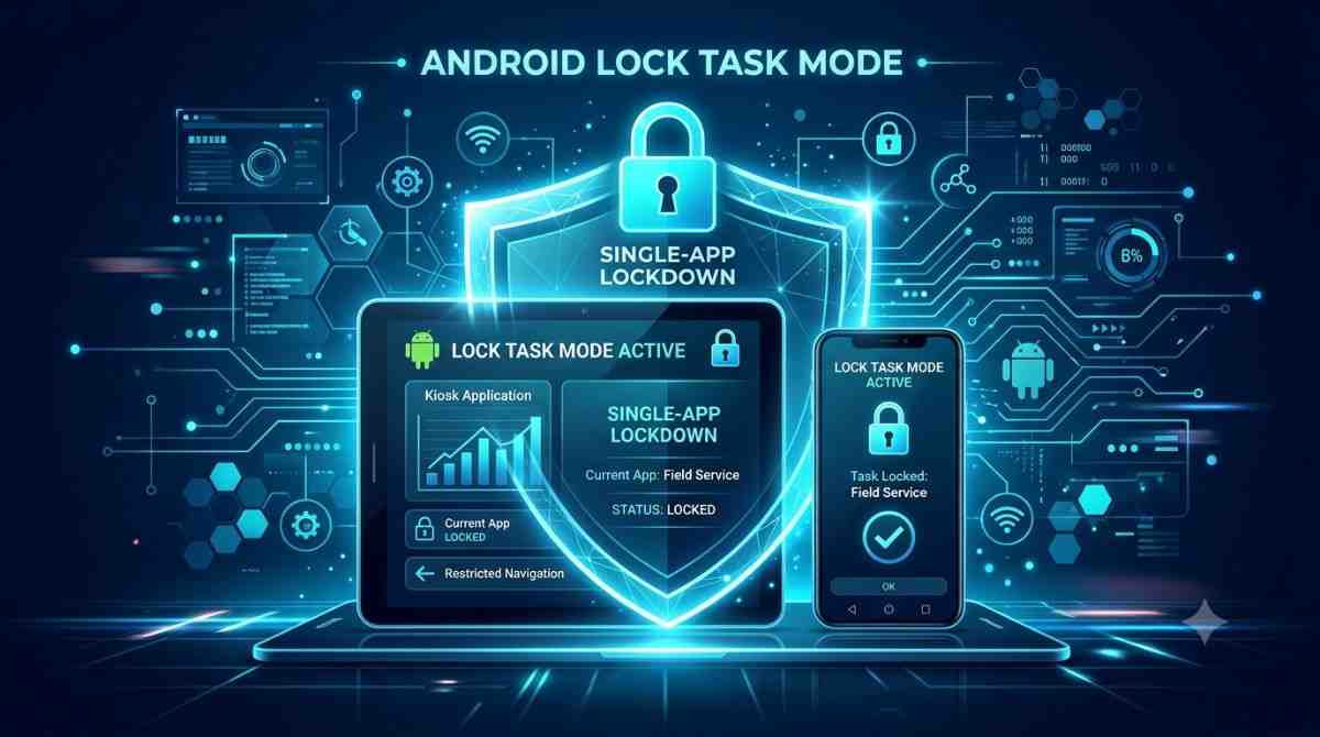 android lock task mode